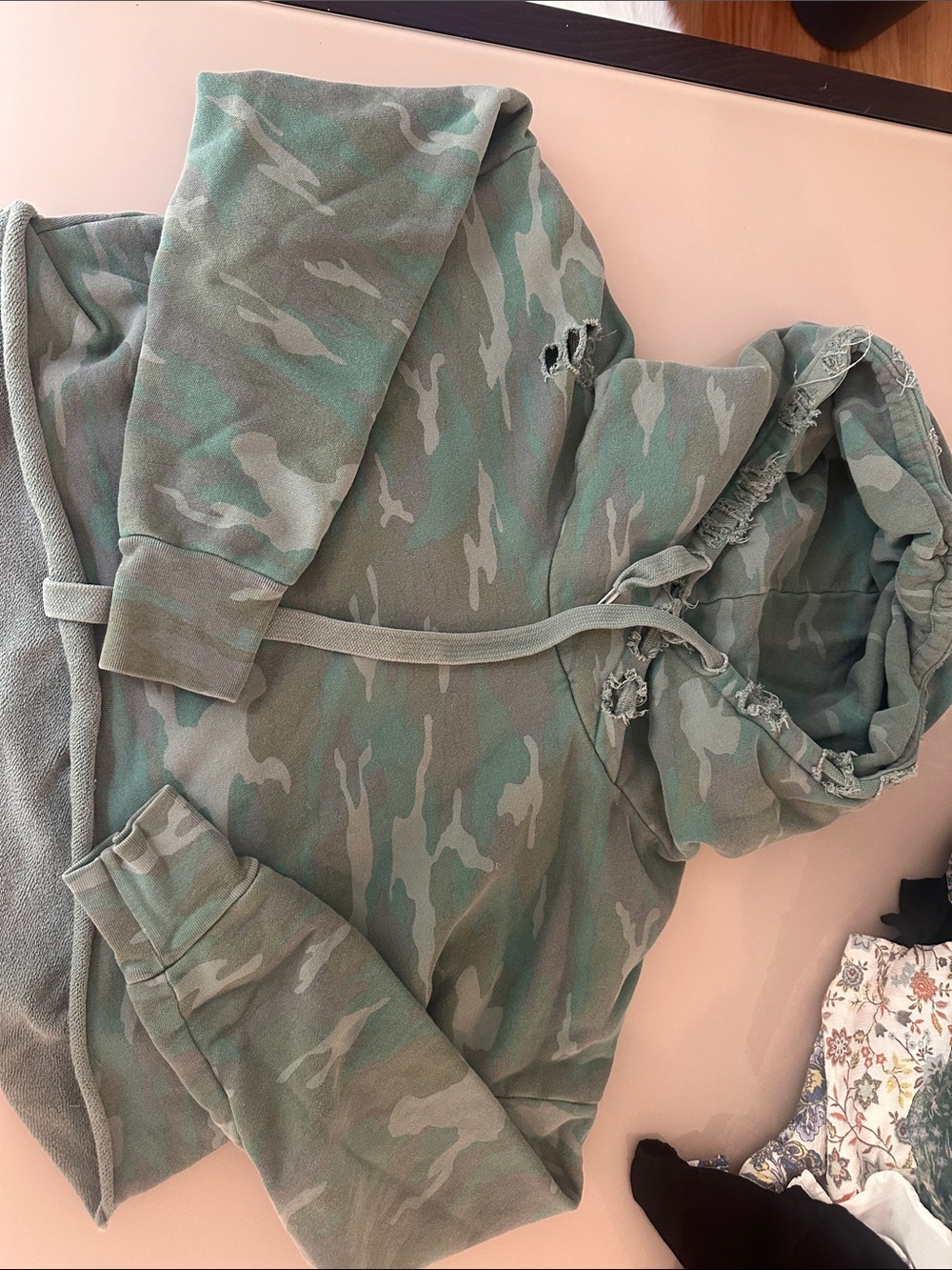 NSF Camo hoodie